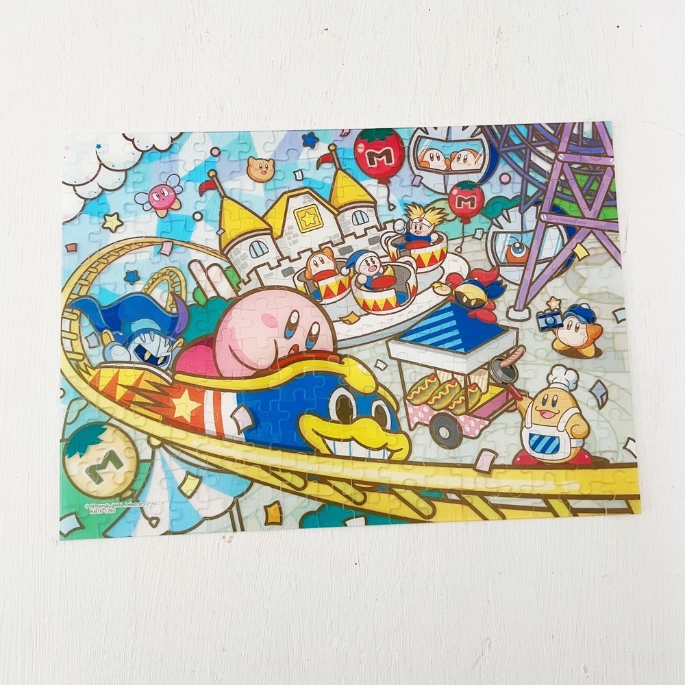 Nintendo Kirby‎ Jigsaw Puzzle Crystal Art Amusement Park Roller Coaster Mame